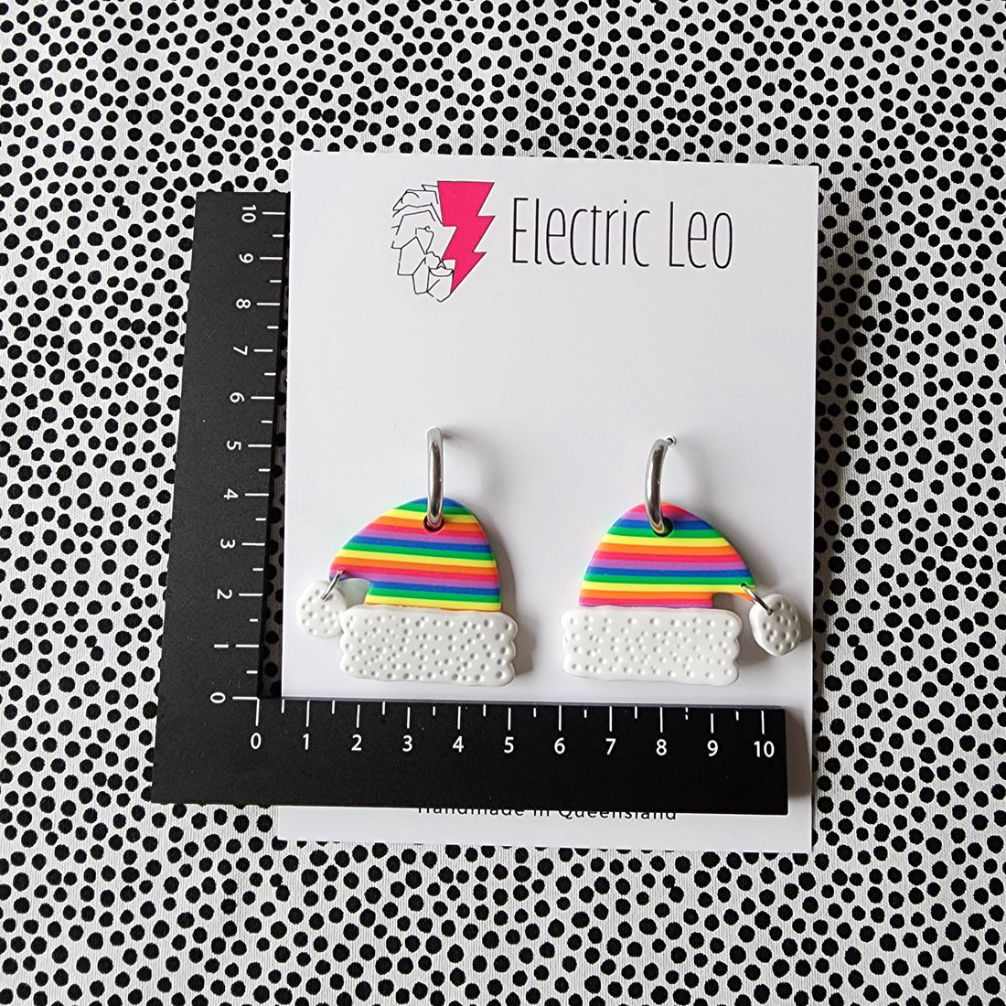 Rainbow Vibe Christmas Hats - HOOPS