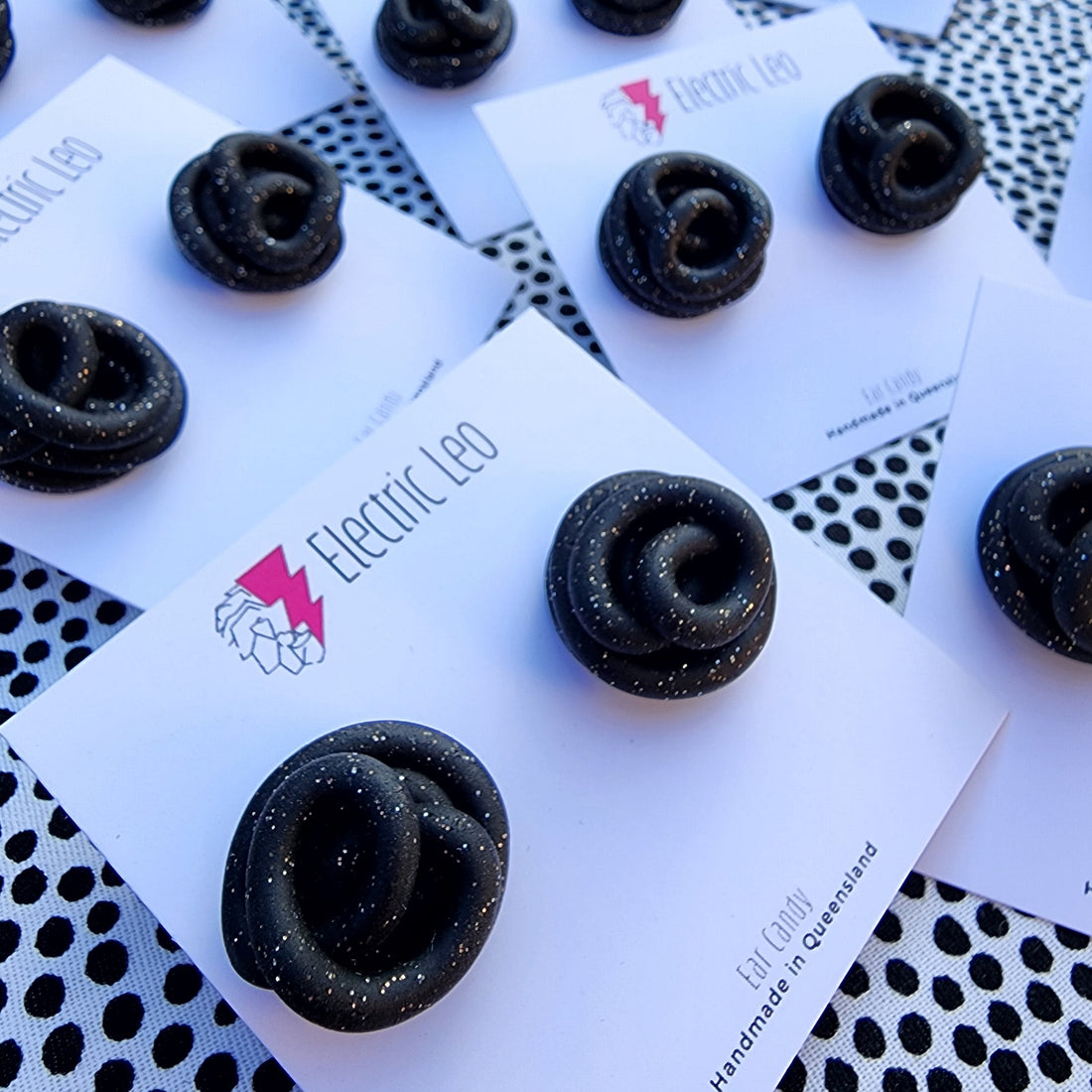 Twilight Chunky Squiggle Studs