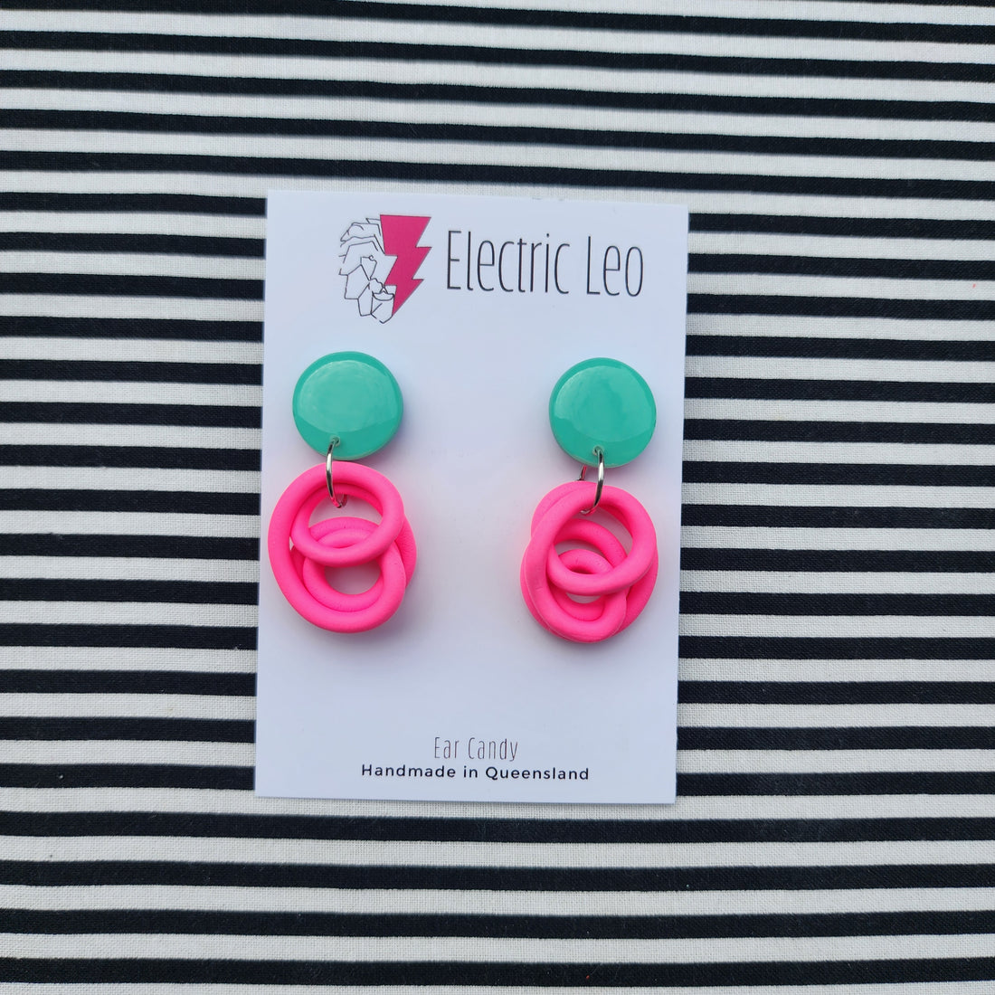 Wicked Pink / Sea Green Mini LS Seconds