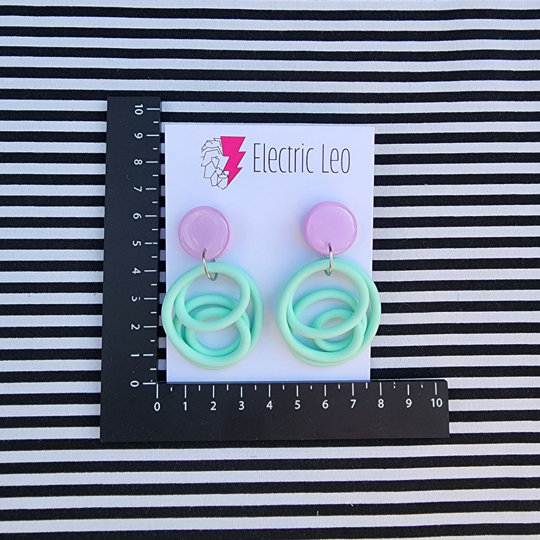 Mint and Lilac Midi Squiggles