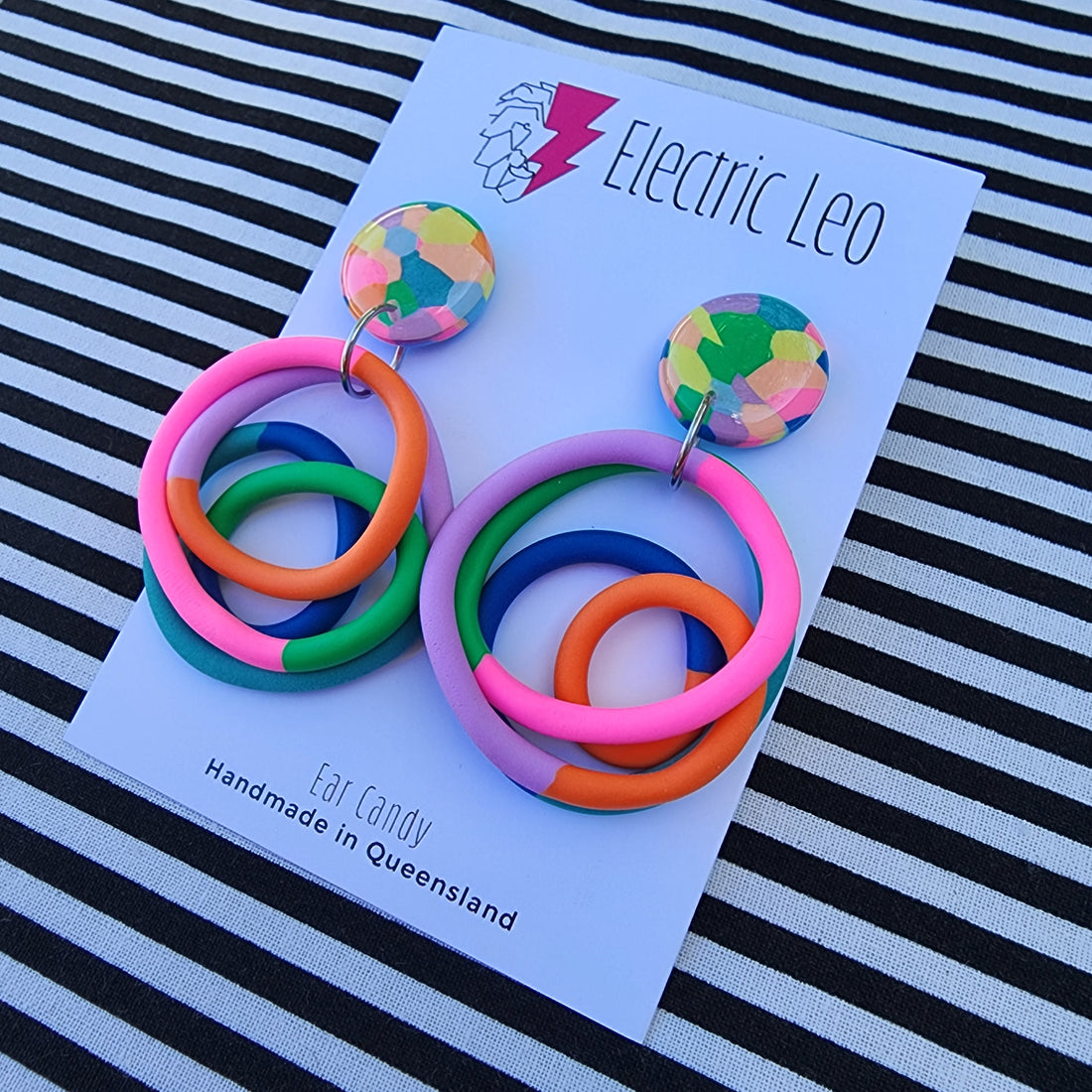 Electric Confetti Midi Squiggles #4