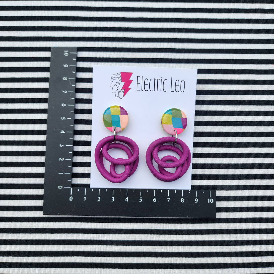 Plum / Picnic Top Little Squiggles #1