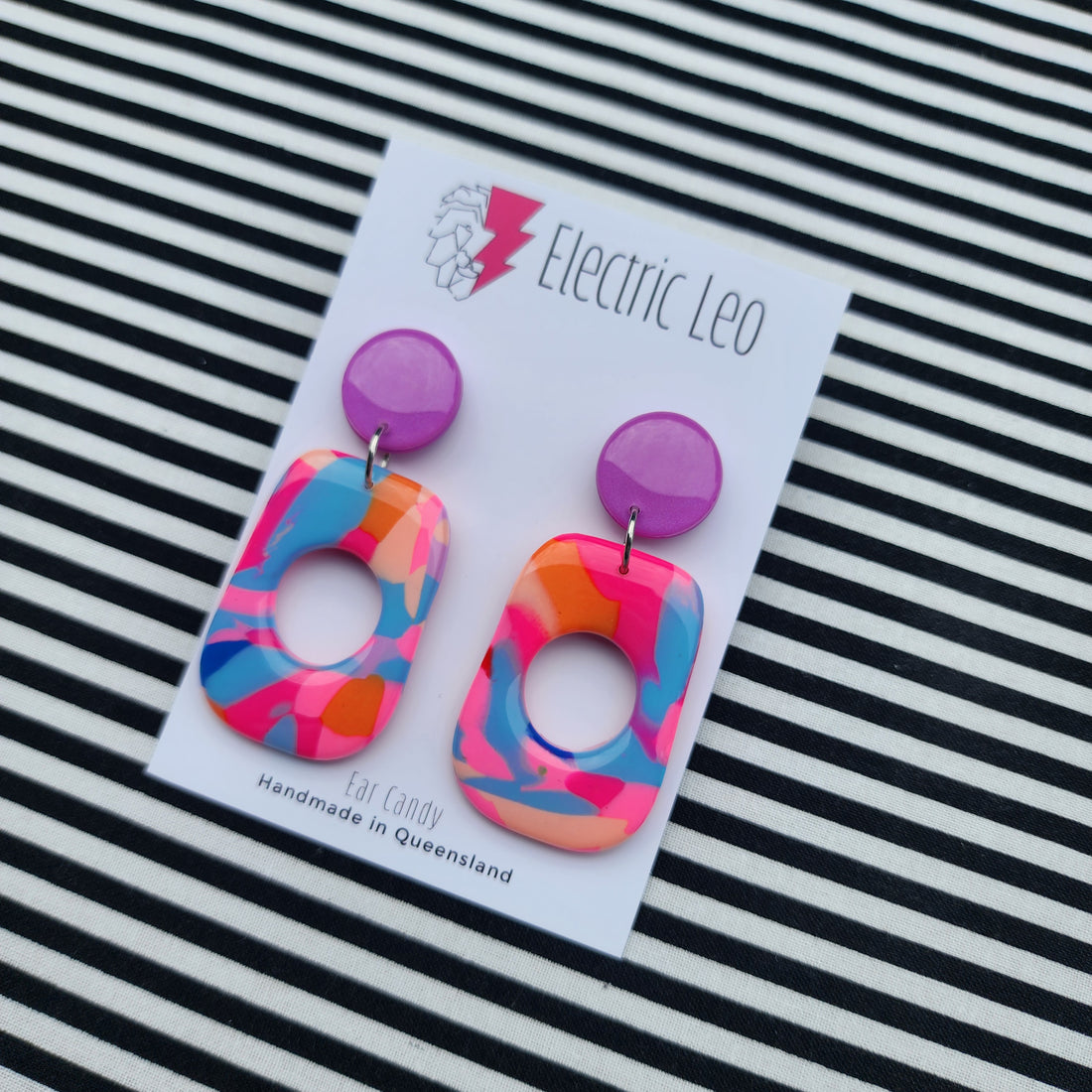Sunset Squonut Dangles - Ear Candy