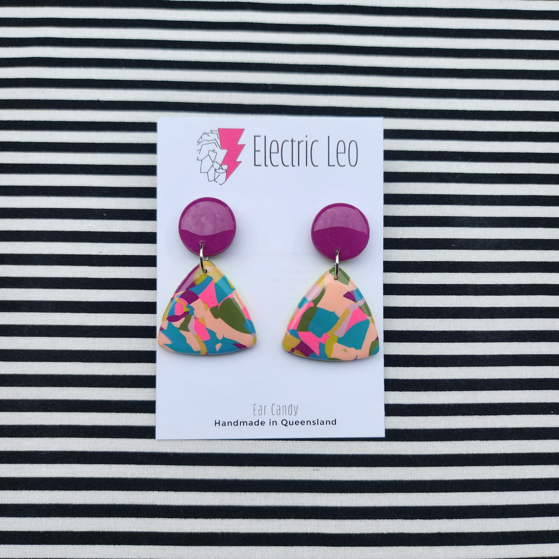 Little Pattern Jam Dangles in Winter Camo - Seconds #2