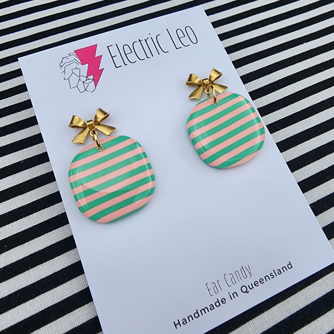 Little Spring Green and Peachy Bowtiful Gifts - Christmas