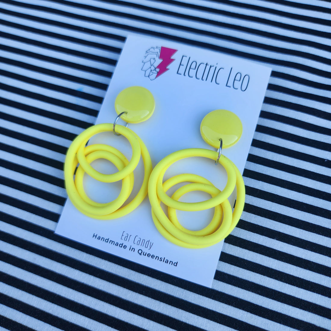 Sunshine Yellow  Midi Squiggles