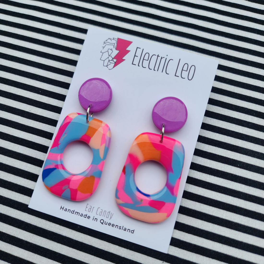 Sunset Squonut Dangles - Ear Candy