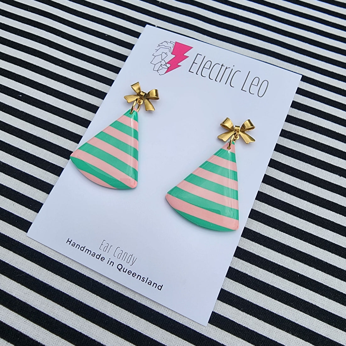 Spring Green and Peachy Little Fir Tree's