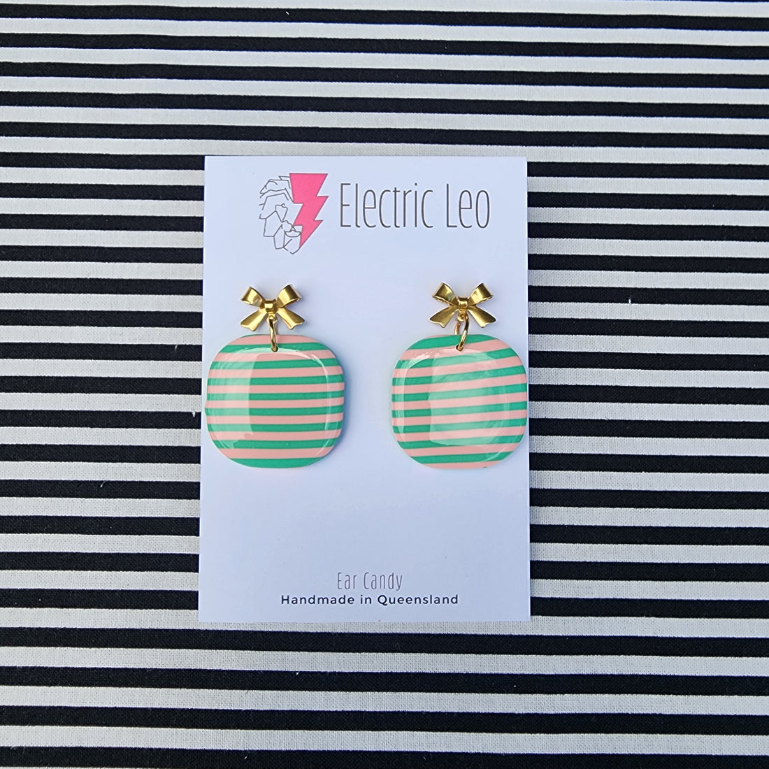 Large Spring Green and Peachy Bowtiful Gifts - Christmas