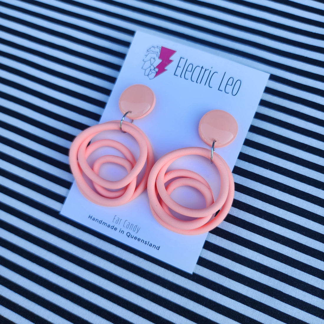 Peachy Midi Squiggles