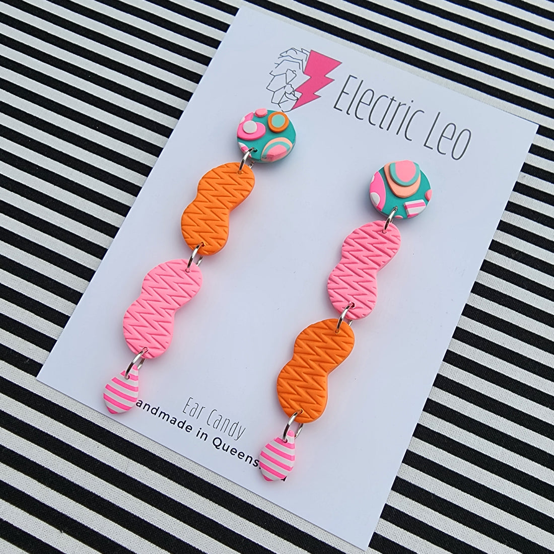 Tutti Jelly Bean Extra Long Dangles - Clearance