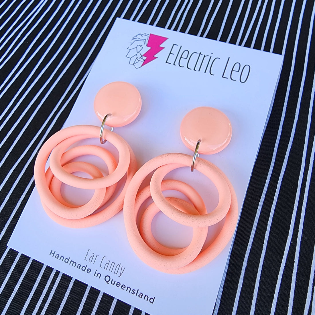 Peachy Midi Squiggles