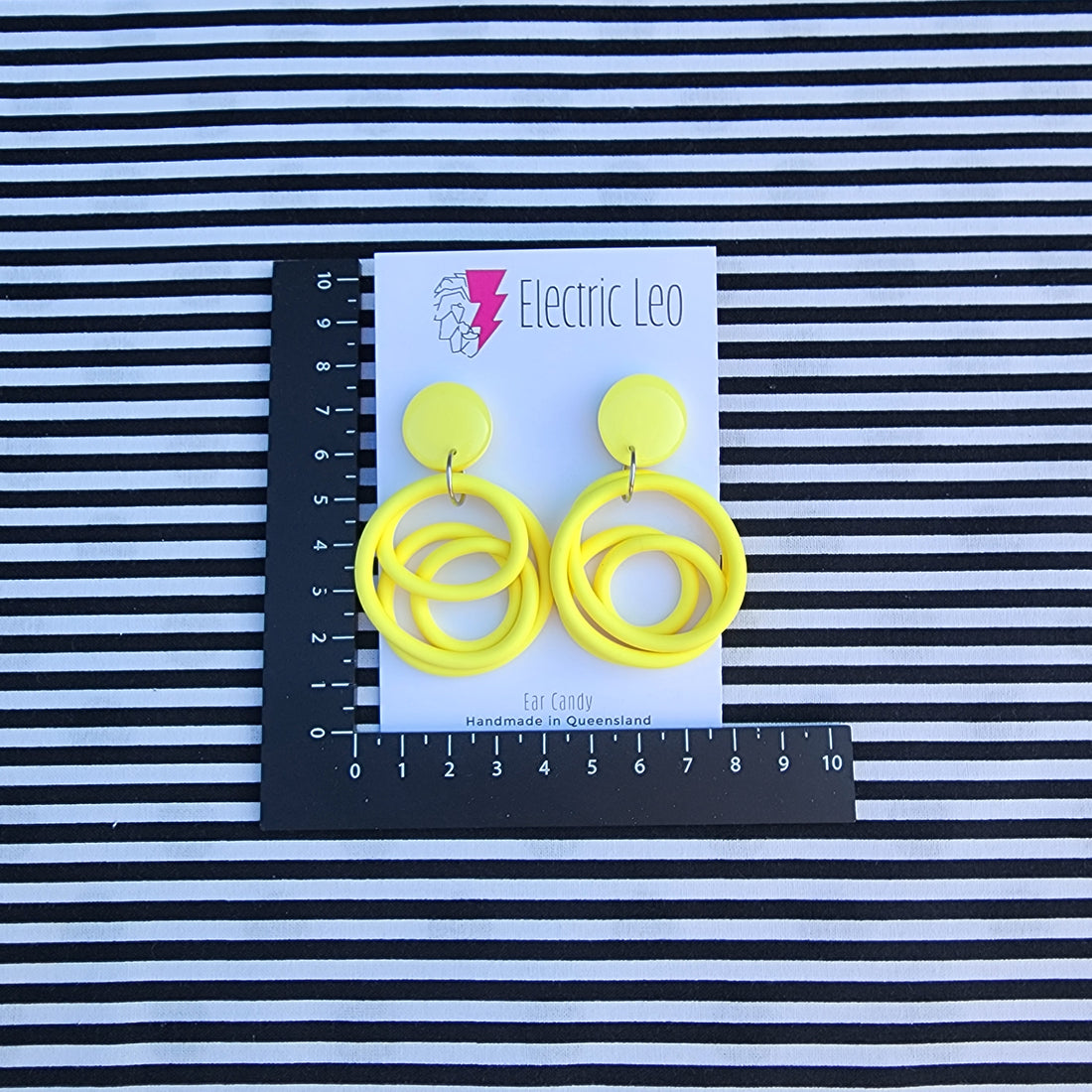 Sunshine Yellow Midi Squiggles
