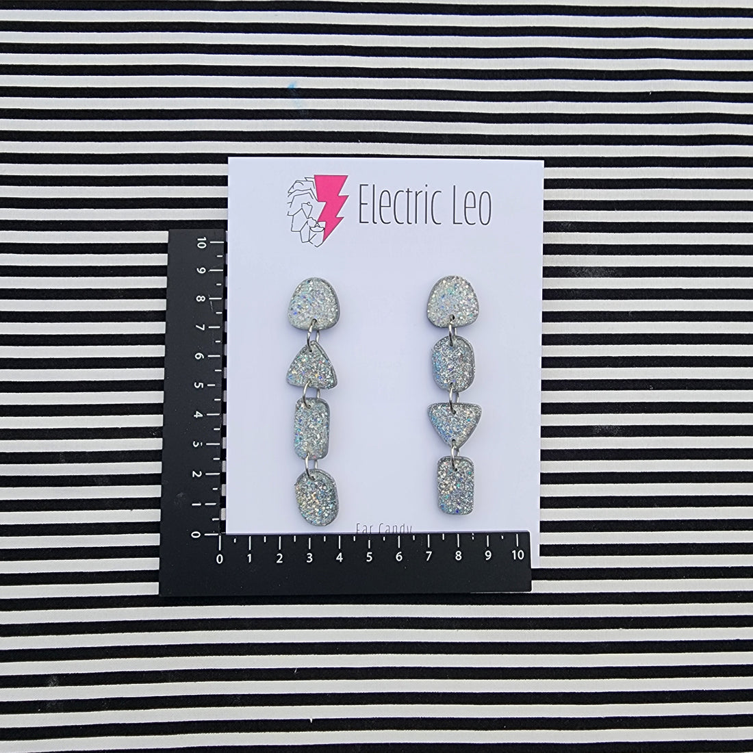 Disco Silver Jewelicious Dangles - Clearance