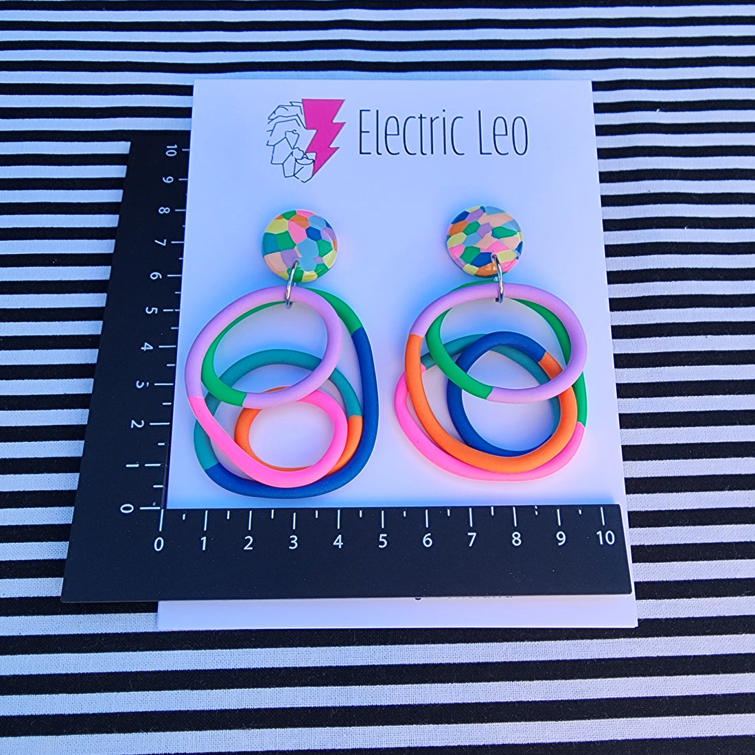 Electric Confetti Big Squiggles #9