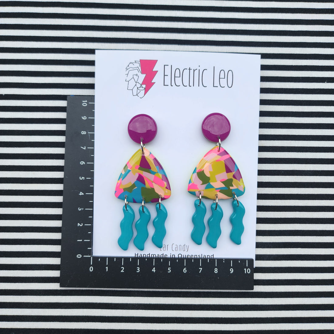 Winter Camo Pattern Jam Mega Dangles- Seconds #2