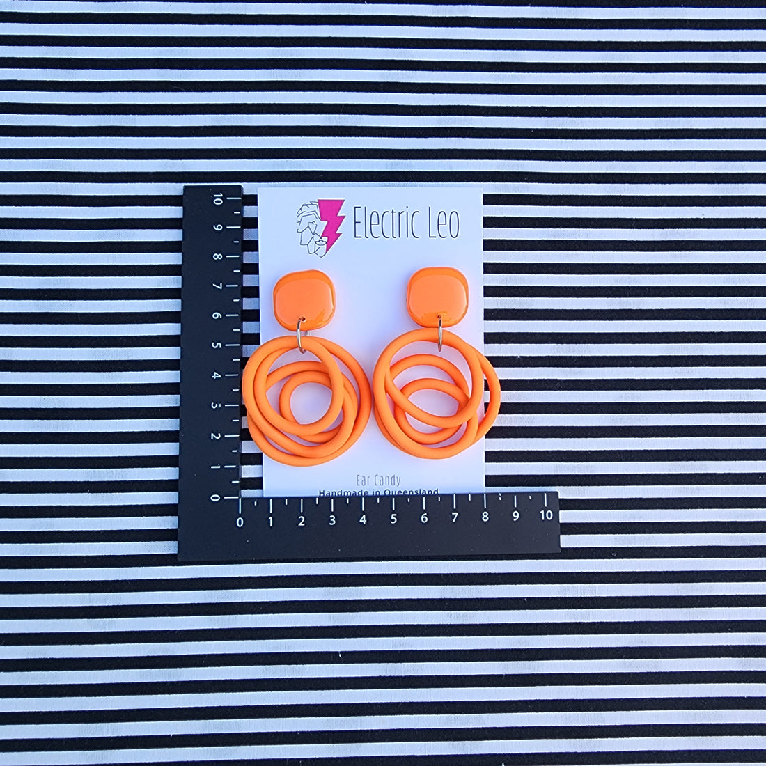 Orange Midi Squiggles