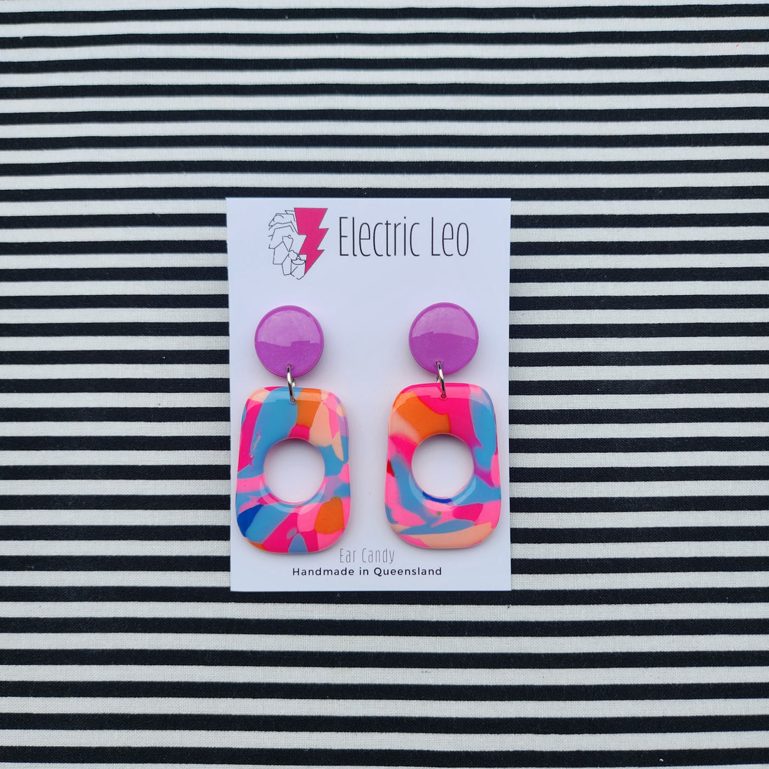 Sunset Squonut Dangles - Ear Candy