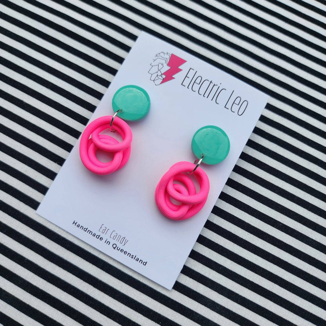 Wicked Pink / Sea Green Mini LS Seconds